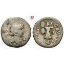 Römische Republik, M. Junius Brutus, Denar 42 v.Chr., f.ss