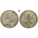Bayern, Königreich, Maximilian II., Vereinstaler 1861, ss