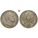 Brandenburg-Preussen, Königreich Preussen, Wilhelm I., Vereinstaler 1867, ss