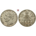 Braunschweig, Königreich Hannover, Georg V., Vereinstaler 1866, ss