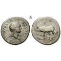 Römische Kaiserzeit, Titus, Caesar, Denar 77-78, ss