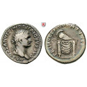Römische Kaiserzeit, Domitianus, Denar 82, ss+