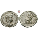 Römische Kaiserzeit, Elagabal, Antoninian 219, ss-vz