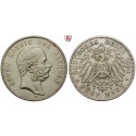 Deutsches Kaiserreich, Sachsen, Georg, 5 Mark 1904, E, ss-vz, J. 130