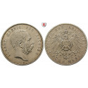 Deutsches Kaiserreich, Sachsen, Albert, 5 Mark 1901, E, ss, J. 125