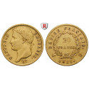 Frankreich, Napoleon I. (Kaiser), 20 Francs 1811, 5,75 g fein, ss