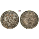 Russland, Nikolaus I., Rubel 1841, f.ss