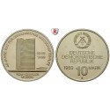 DDR, 10 Mark 1989, 40 Jahre RGW, PP, J. 1625