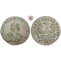 Russland, Elisabeth, 6 Groschen 1761, f.vz