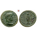 Römische Kaiserzeit, Maximianus Herculius, Follis-Teilstück 294-295, ss-vz