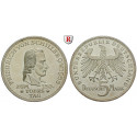 Bundesrepublik Deutschland, 5 DM 1955, Schiller, F, vz+, J. 389
