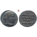 Römische Kaiserzeit, Constantinus I., Follis 324-325, ss