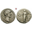 Römische Kaiserzeit, Antoninus Pius, Denar 152-153, ss+