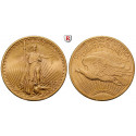 USA, 20 Dollars 1922, 30,09 g fein, vz+