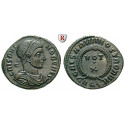 Römische Kaiserzeit, Crispus, Caesar, Follis 320, f.vz
