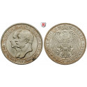 Deutsches Kaiserreich, Preussen, Wilhelm II., 3 Mark 1911, Universität Breslau, A, vz+, J. 108