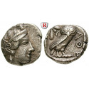 Attika, Athen, Tetradrachme 2. Hälfte 5.Jh. v.Chr., ss-vz