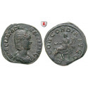 Römische Kaiserzeit, Otacilia Severa, Frau Philippus I., Sesterz 244-249, ss+