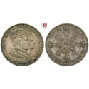 Brandenburg-Preussen, Königreich Preussen, Wilhelm I., Krönungstaler 1861, vz/vz+