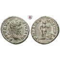 Römische Kaiserzeit, Septimius Severus, Denar 207, ss+