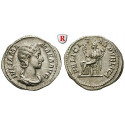 Römische Kaiserzeit, Julia Mamaea, Mutter des Severus Alexander, Denar, vz