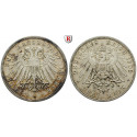 Deutsches Kaiserreich, Lübeck, 3 Mark 1909, A, ss-vz, J. 82