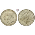 Deutsches Kaiserreich, Mecklenburg-Schwerin, Friedrich Franz IV., 2 Mark 1904, Hochzeit, A, vz/vz-st, J. 86