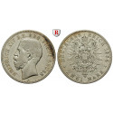 Deutsches Kaiserreich, Reuss-Schleiz, Heinrich XIV., 2 Mark 1884, A, f.ss, J. 120