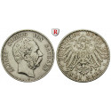 Deutsches Kaiserreich, Sachsen, Albert, 2 Mark 1902, E, ss+, J. 124