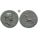 Römische Kaiserzeit, Vespasianus, As 71, ss