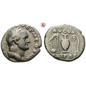 Römische Kaiserzeit, Vespasianus, Denar 71, ss