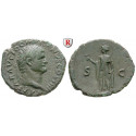 Römische Kaiserzeit, Domitianus, Caesar, As 76, ss