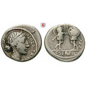 Römische Republik, C. Servilius, Denar 57 v.Chr., ss