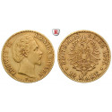 Deutsches Kaiserreich, Bayern, Ludwig II., 10 Mark 1875, D, ss, J. 196