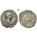 Römische Kaiserzeit, Traianus, Denar 98-99, ss