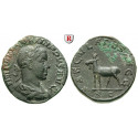 Römische Kaiserzeit, Philippus II., Sesterz 248, ss+