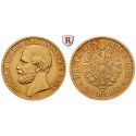 Deutsches Kaiserreich, Braunschweig, Wilhelm, 20 Mark 1875, Portrait / Reichsadler, A, ss-vz, J. 203