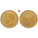 Deutsches Kaiserreich, Bayern, Otto, 10 Mark 1906, D, ss, J. 201