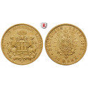 Deutsches Kaiserreich, Hamburg, 20 Mark 1878, J, ss+, J. 210