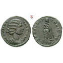 Römische Kaiserzeit, Fausta, Frau Constantinus I., Follis vor 326, f.vz