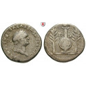 Römische Kaiserzeit, Vespasianus, Denar 80-81, ss
