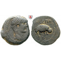 Römische Provinzialprägungen, Ägypten, Alexandria, Tiberius, Bronze Jahr 5 = 18-19 n.Chr., ss