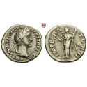 Römische Kaiserzeit, Antoninus Pius, Denar 143-144, ss+