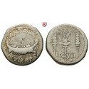 Römische Republik, Marcus Antonius, Denar 32-31 v.Chr., f.ss
