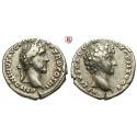 Römische Kaiserzeit, Antoninus Pius, Denar 140, ss+
