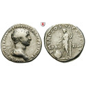 Römische Kaiserzeit, Traianus, Denar 114-117, ss