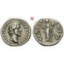 Römische Kaiserzeit, Antoninus Pius, Denar 139, ss+