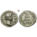 Römische Kaiserzeit, Antoninus Pius, Denar nach 161, ss+