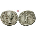 Römische Kaiserzeit, Domitianus, Denar 92, ss