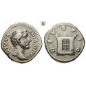 Römische Kaiserzeit, Antoninus Pius, Denar nach 161, ss